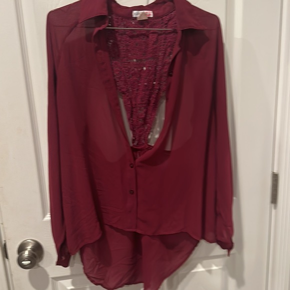 Bundle of 3 long sleeved tops with lace feature in various colors - Picture 6 of 13